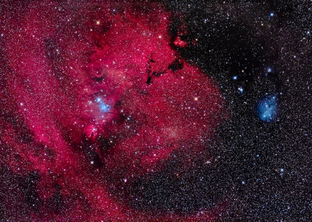 Monoceros the Unicorn, a nebula-rich region